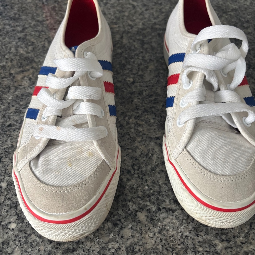 Adidas Men’s red white and blue